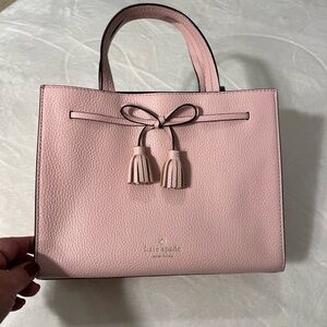 Kate Spade  Hayes Quartz Pink Satchel  NWOT